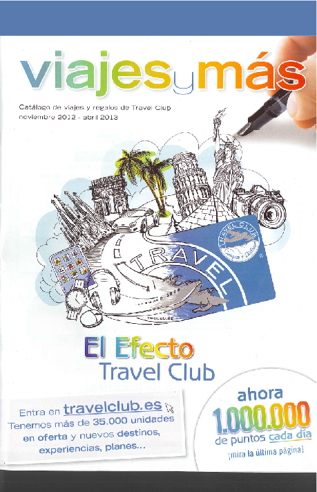  Flyer pour la campagne Travel Club